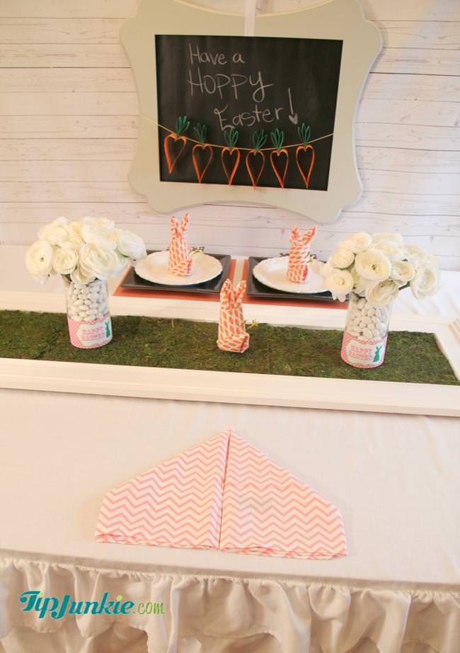 Napkin Folding How to Fold Napkins as a Bunny Tip Junkie